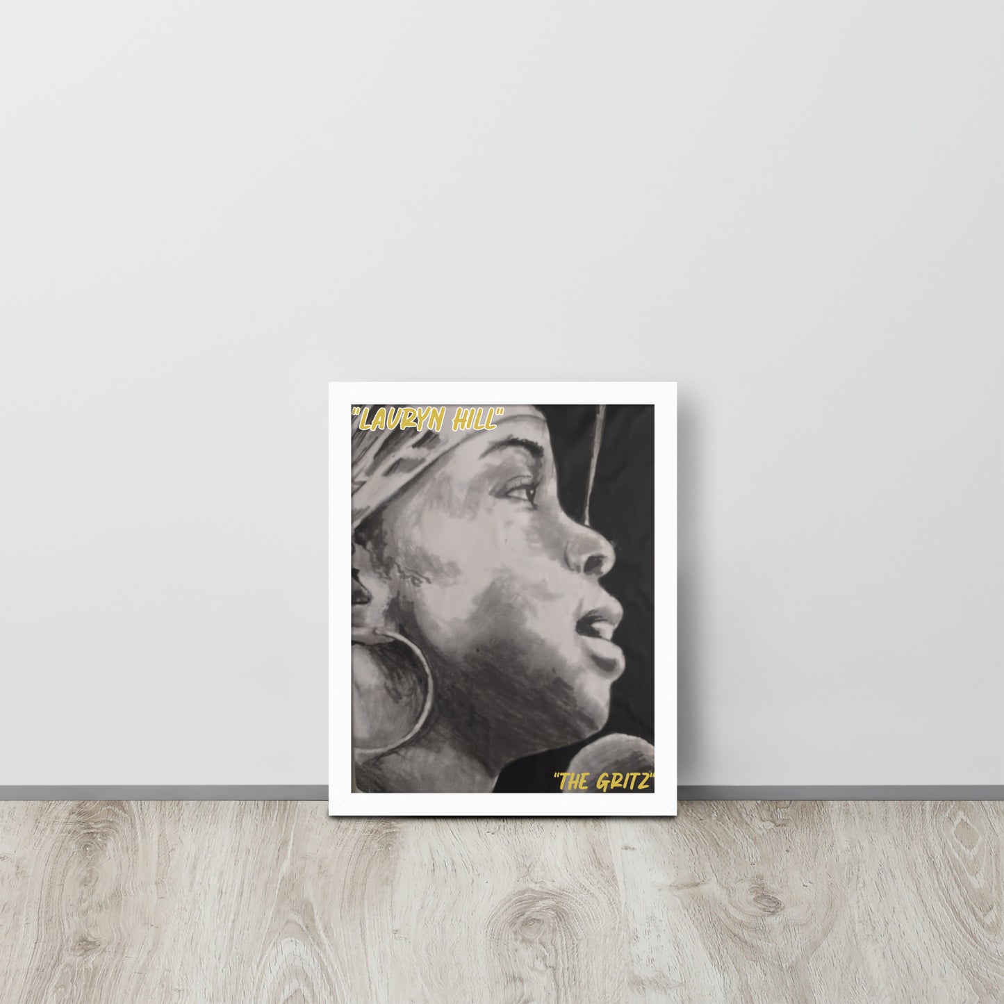 Framed Lauryn Hill Art poster Drawing by The Gritz