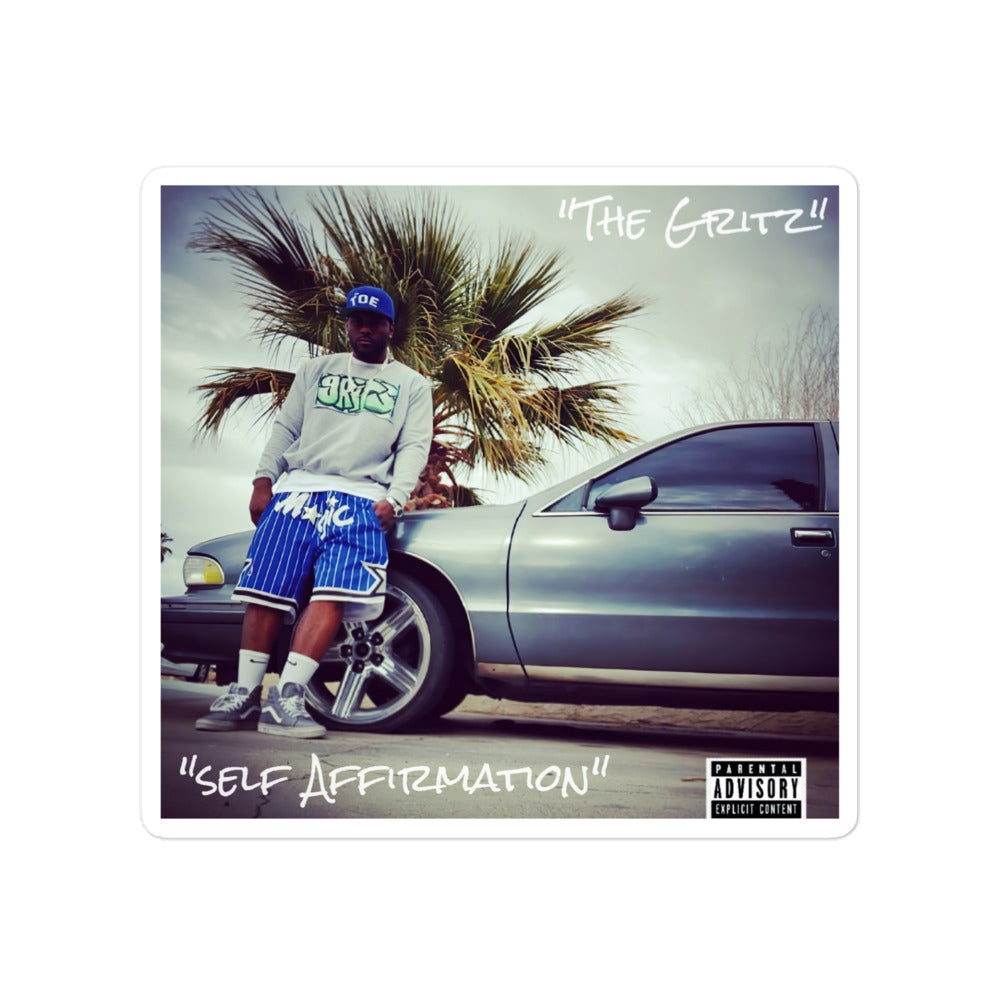 The Gritz Self Affirmation City Stickers
