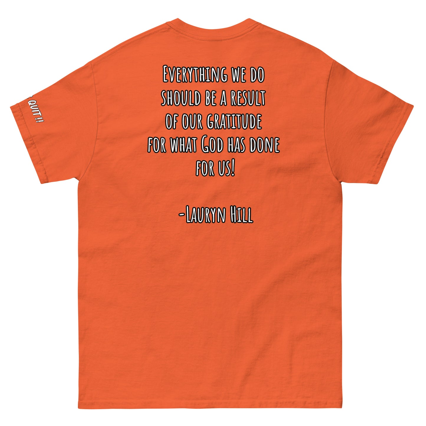 Classic Unplugged Lauryn tee by The Gritz