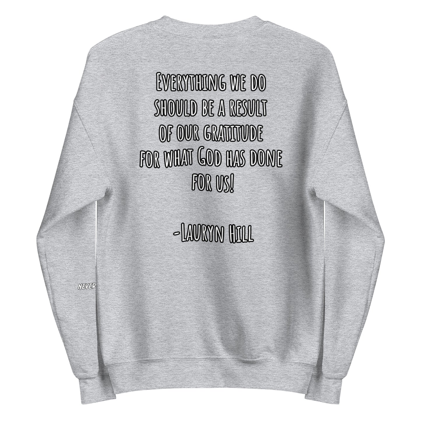 The Gritz Classic Lauryn Hill Unplugged Unisex Sweatshirt