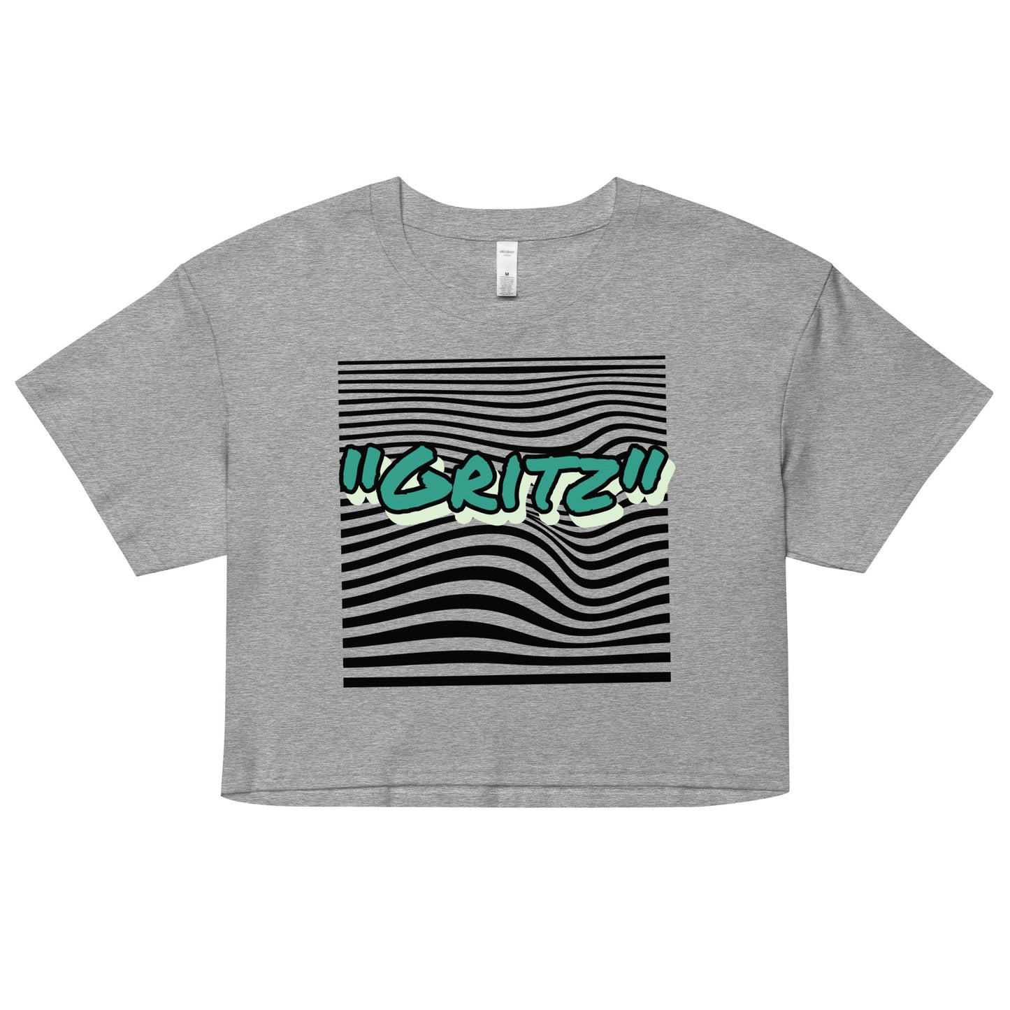 Gritz Women’s graffiti crop top