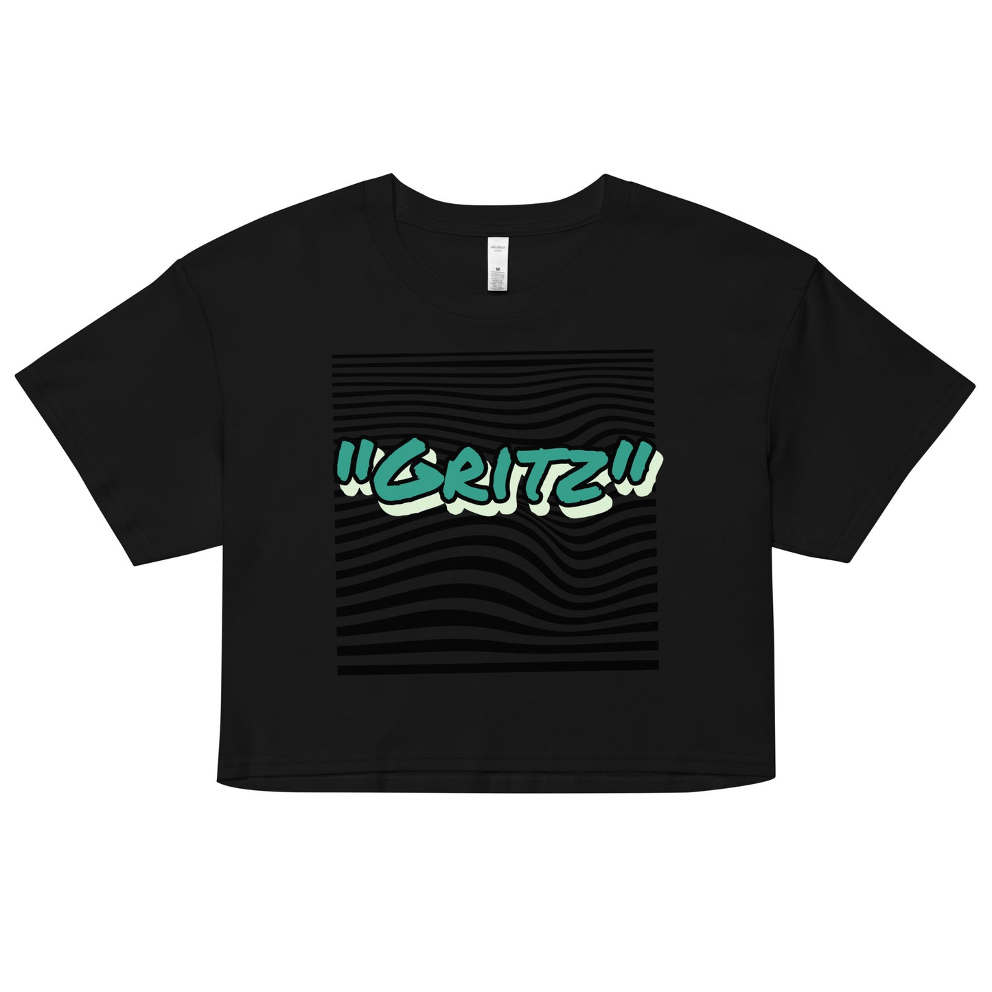Gritz Women’s graffiti crop top