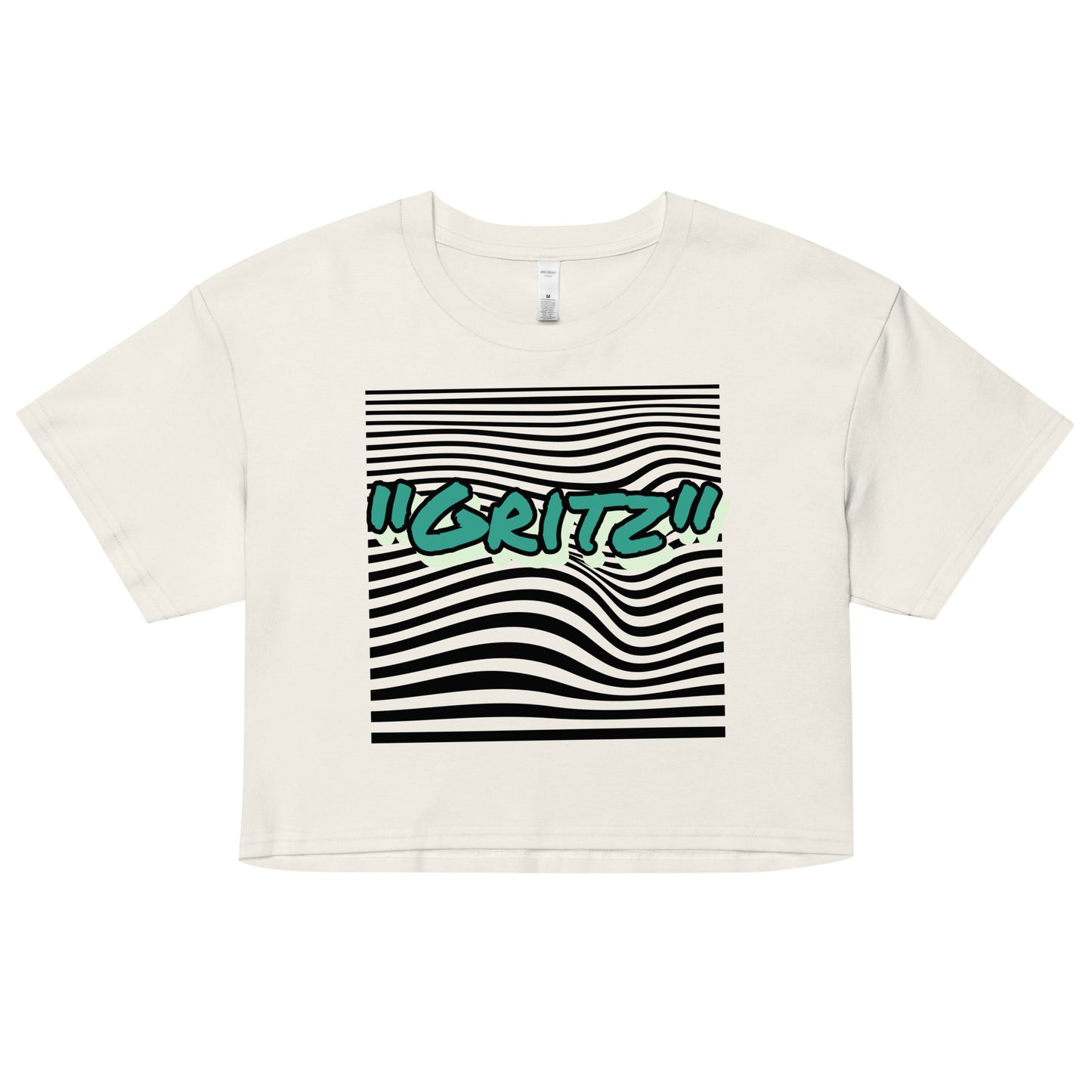 Gritz Women’s graffiti crop top