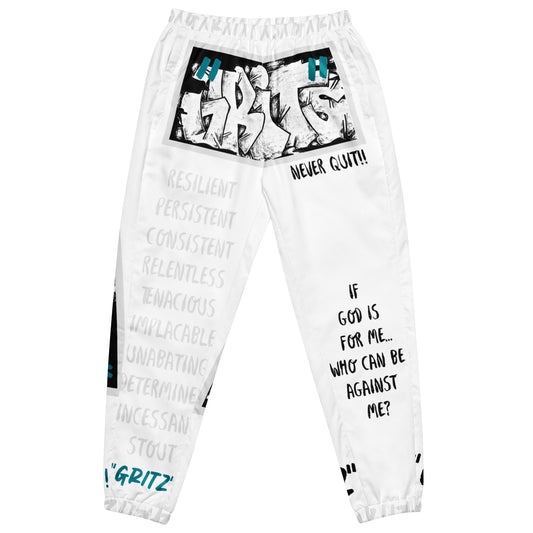 The Gritz "If God is 4 me" Unisex track pants