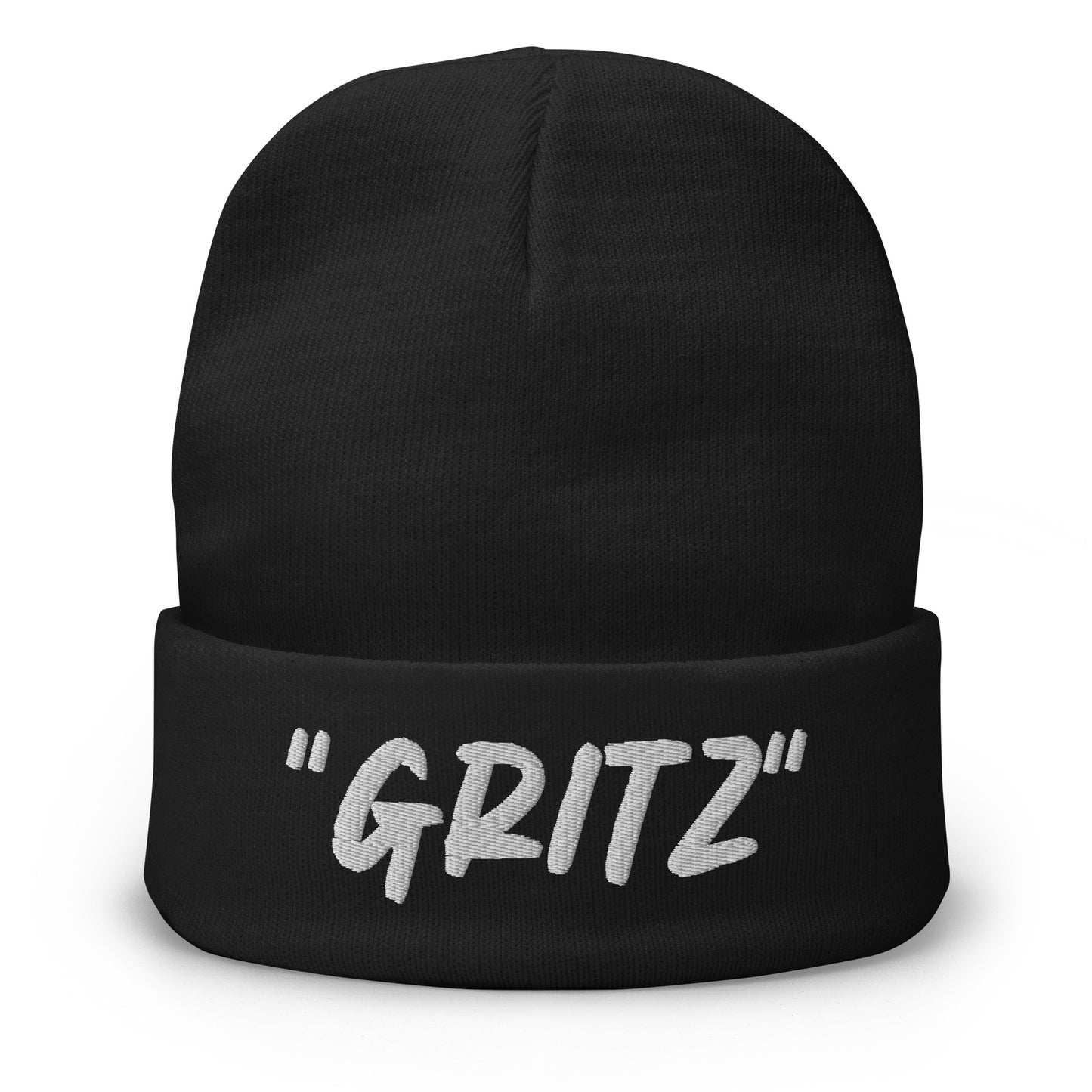 "Gritz" Embroidered Beanie