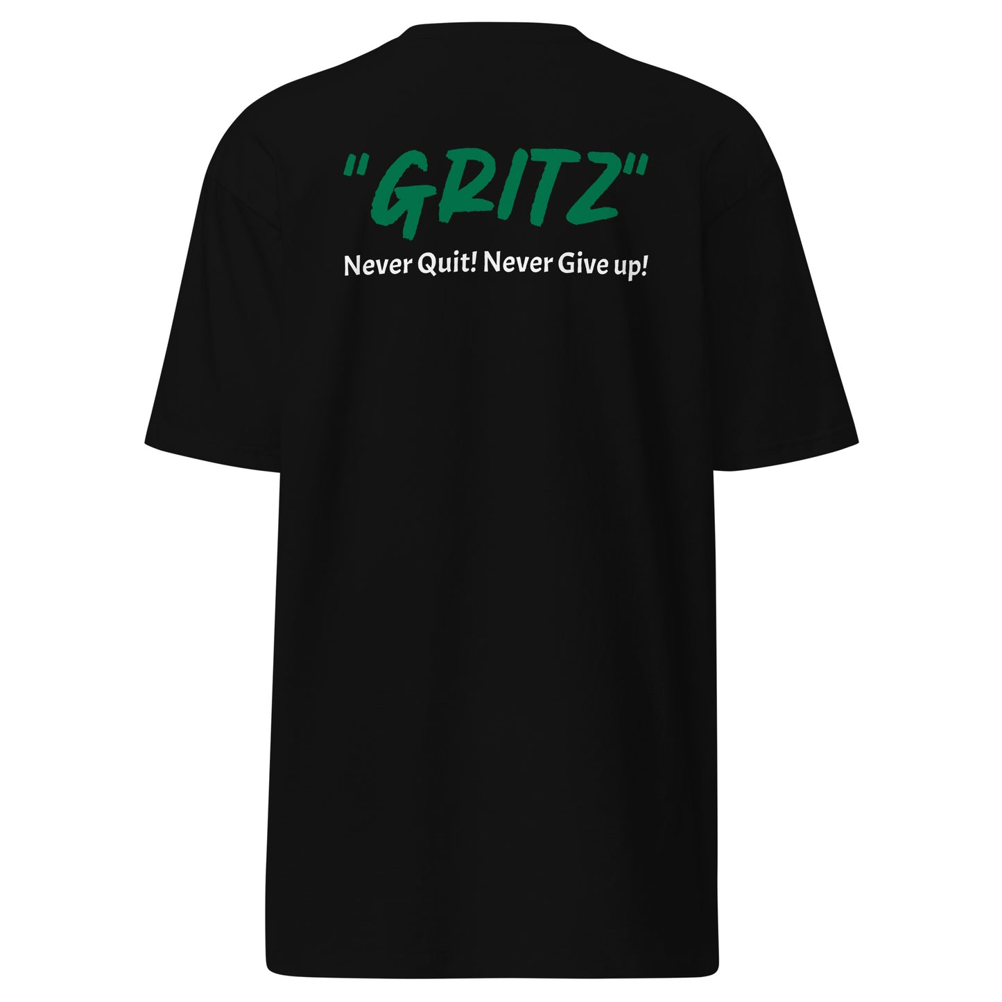 The Gritz Men’s premium heavyweight tee