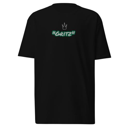 The Gritz Men’s premium heavyweight tee