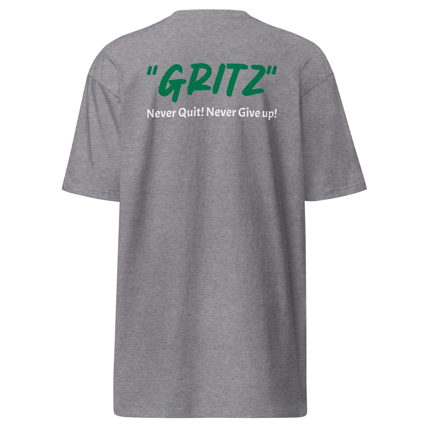 The Gritz Men’s premium heavyweight tee