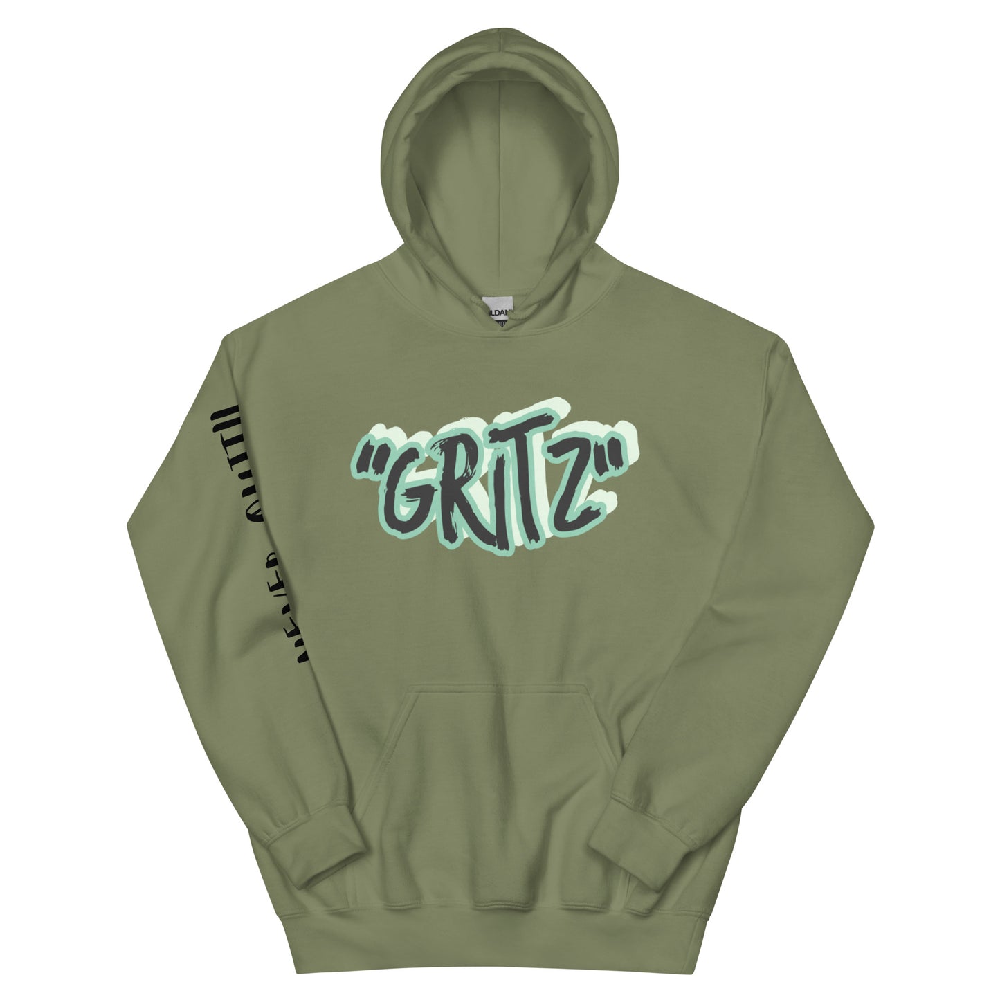 The Gritz "Never Quit" Unisex Hoodie