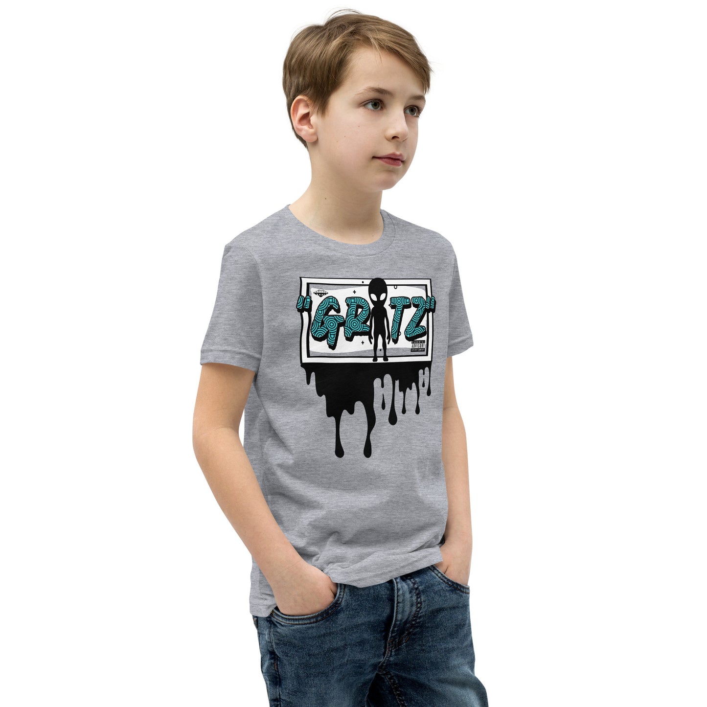 The Gritz Alien Youth Short Sleeve T-Shirt