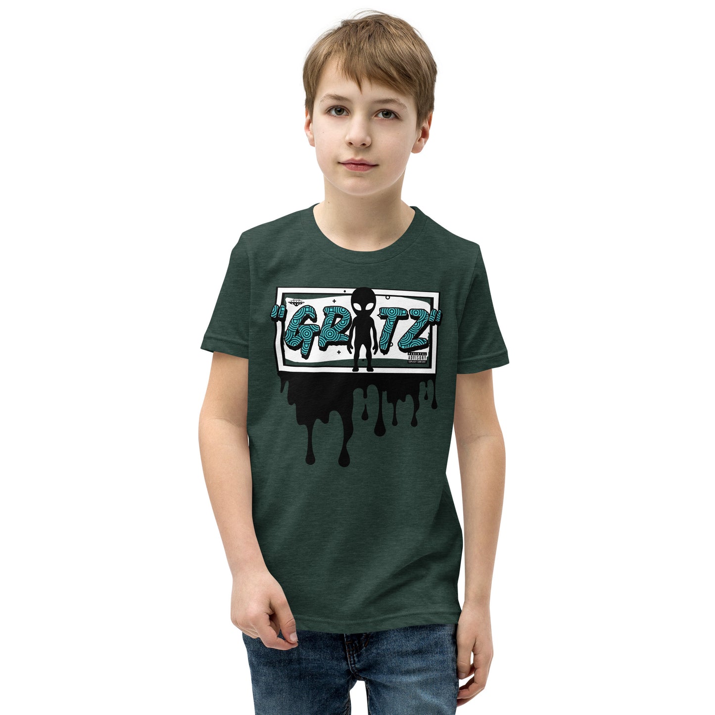 The Gritz Alien Youth Short Sleeve T-Shirt