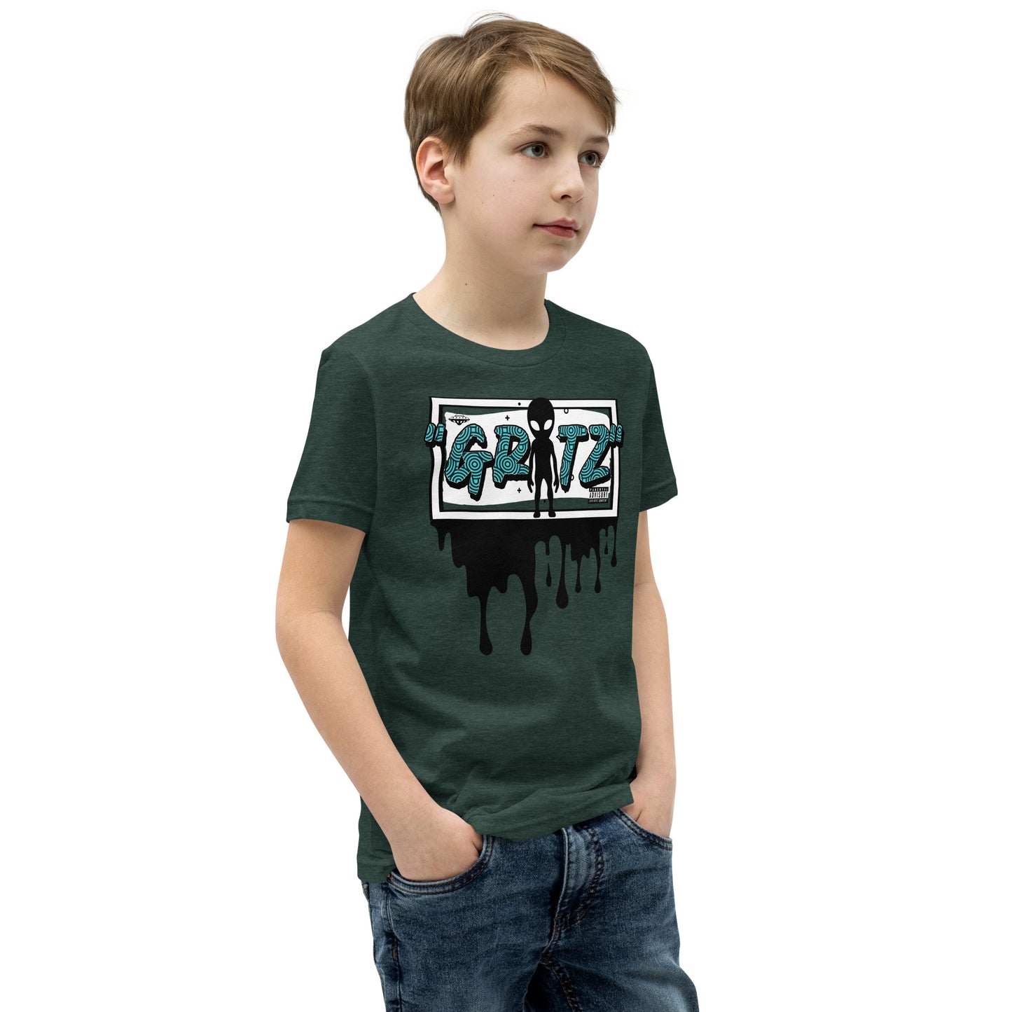 The Gritz Alien Youth Short Sleeve T-Shirt