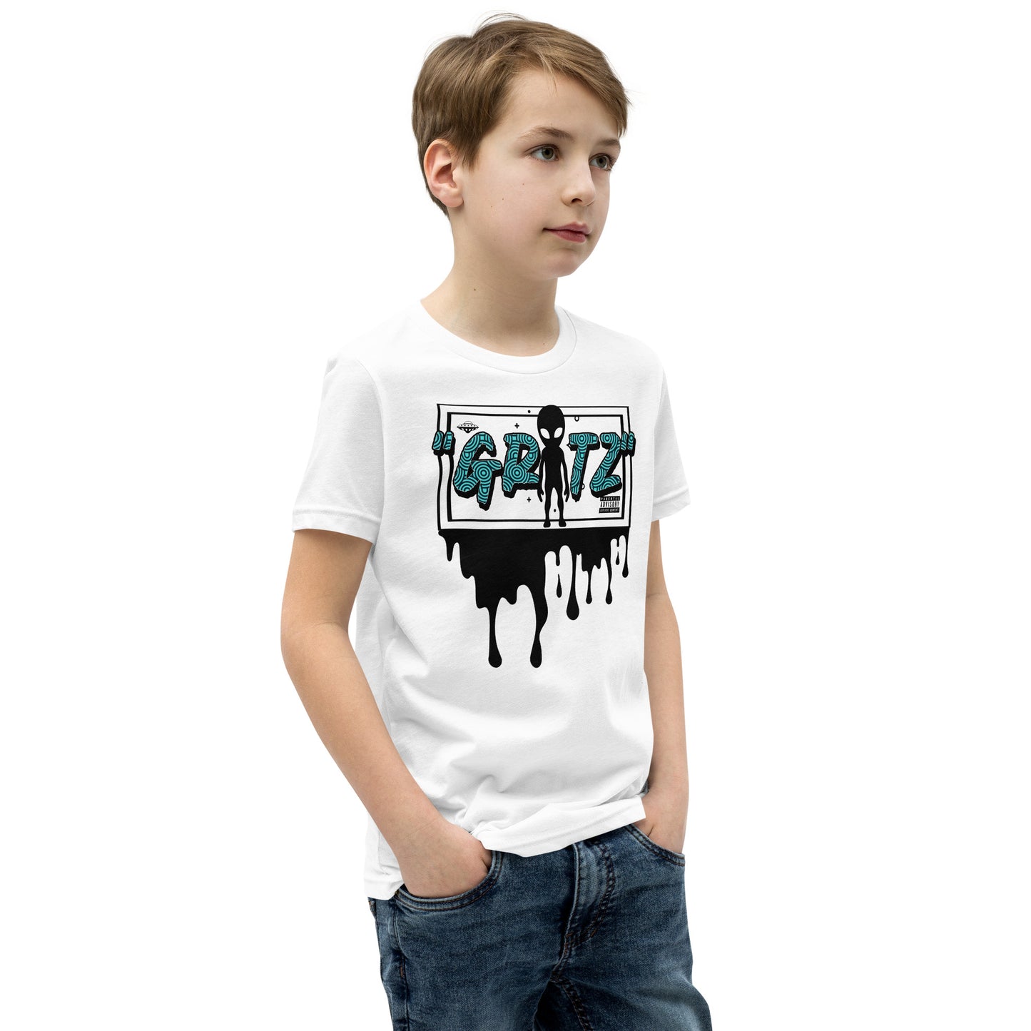 The Gritz Alien Youth Short Sleeve T-Shirt